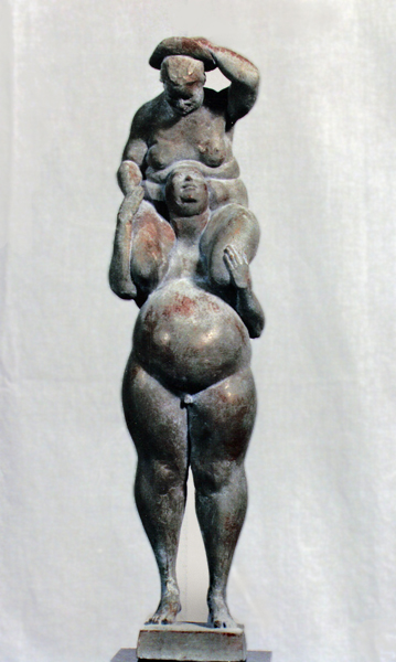 Piggyback: bronze Piggyback: bronze